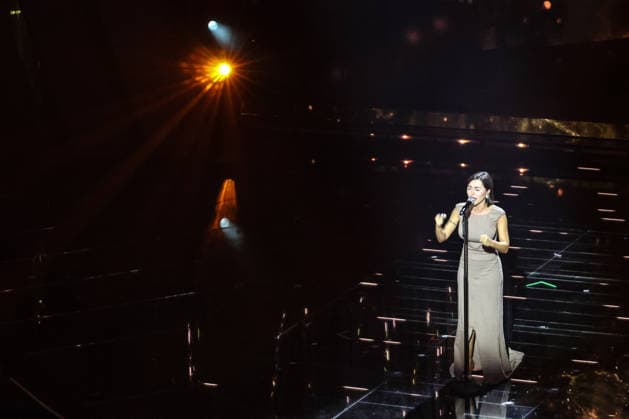 Live Music Show - 76Â° Festival di Sanremo 2026 - 3^ Serata SERENA BRANCALE on stage during the third night of the Festival Sanremo during 76Â° Festival di Sanremo 2026 - 3^ Serata , Live Music Show in Sanremo, Italy, February 27 2026 Sanremo Sanremo Italy Copyright: xRenataxRoattinox xLiveMediax LPM_2317843