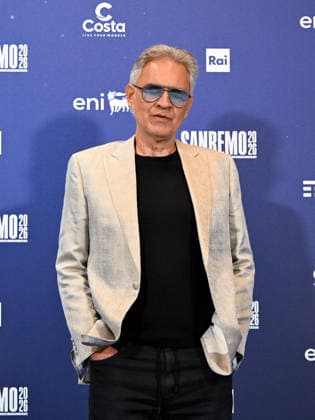 Sanremo, 76th Italian Song Festival. Andrea Bocelli Photocall.  Copyright: xManuelexMangiarottix xipa-agency.netx xPoolxSanremox02x IPA_Agency_IPA72111832