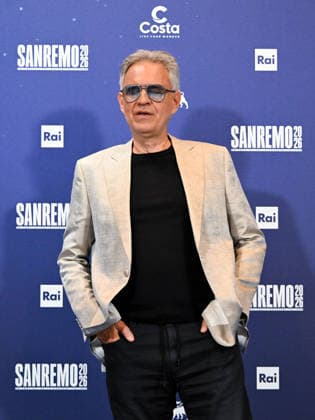 Sanremo, 76th Italian Song Festival. Andrea Bocelli Photocall.  Copyright: xManuelexMangiarottix xipa-agency.netx xPoolxSanremox02x IPA_Agency_IPA72111844