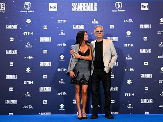 Sanremo, 76th Italian Song Festival. Photocall with Andrea Bocelli and his wife Veronica Berti.  Copyright: xManuelexMangiarottix xipa-agency.netx xPoolxSanremox02x IPA_Agency_IPA72111860