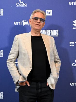 Sanremo, 76th Italian Song Festival. Andrea Bocelli Photocall.  Copyright: xManuelexMangiarottix xipa-agency.netx xPoolxSanremox02x IPA_Agency_IPA72111838