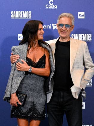 Sanremo, 76th Italian Song Festival. Photocall with Andrea Bocelli and his wife Veronica Berti.  Copyright: xManuelexMangiarottix xipa-agency.netx xPoolxSanremox02x IPA_Agency_IPA72111885
