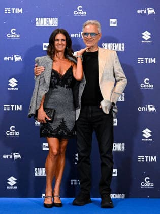 Sanremo, 76th Italian Song Festival. Photocall with Andrea Bocelli and his wife Veronica Berti.  Copyright: xManuelexMangiarottix xipa-agency.netx xPoolxSanremox02x IPA_Agency_IPA72111886