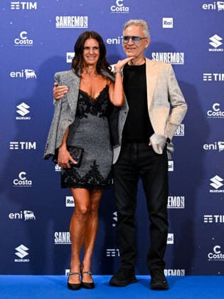 Sanremo, 76th Italian Song Festival. Photocall with Andrea Bocelli and his wife Veronica Berti.  Copyright: xManuelexMangiarottix xipa-agency.netx xPoolxSanremox02x IPA_Agency_IPA72111890