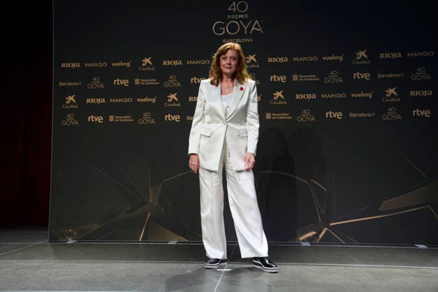 February 27, 2026, Madrid, Madrid, Spain: Susan Sarandon attends a press conference for her International Goya award at El Born. Museu dÃ¢â‚¬â ¢Historia de Barcelona on February 27, 2026 in Barcelona, Spain Madrid Spain - ZUMAg15_ 20260227_zaf_g15_061 Copyright: xJackxAbuinx