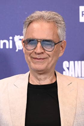 February 27, 2026, Sanremo, Rome, Italy: February 27, 2026, Sanremo. 76th Italian Song Festival. Photocall. Pictured: Andrea Bocelli and Veronica Berti. Sanremo Italy  - ZUMAa289 20260227_zia_a289_184 Copyright: xMariaxLauraxAntonellix
