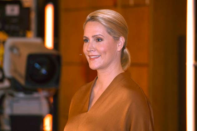 Judith Rakers bei der Aufzeichnung der RB Talkshow 3nach9 im Radio Bremen-Studio. Bremen, 27.02.2026