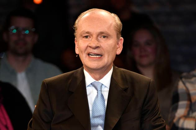 Ferdinand von Schirach bei der Aufzeichnung der RB Talkshow 3nach9 im Radio Bremen-Studio. Bremen, 27.02.2026