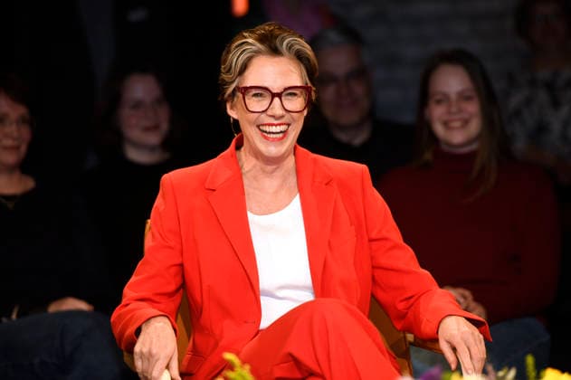 Ildiko von Kürthy bei der Aufzeichnung der RB Talkshow 3nach9 im Radio Bremen-Studio. Bremen, 27.02.2026