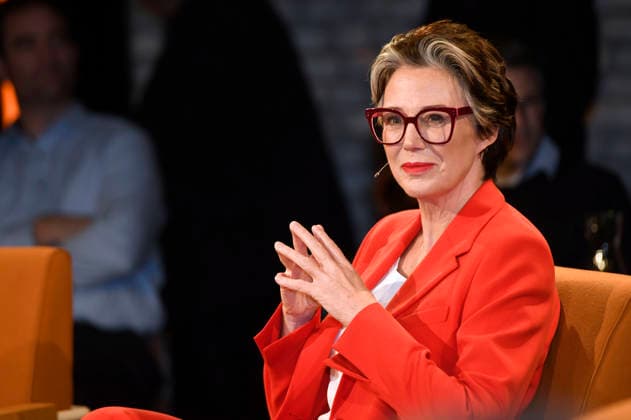 Ildiko von Kürthy bei der Aufzeichnung der RB Talkshow 3nach9 im Radio Bremen-Studio. Bremen, 27.02.2026