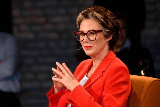 Ildiko von Kürthy bei der Aufzeichnung der RB Talkshow 3nach9 im Radio Bremen-Studio. Bremen, 27.02.2026