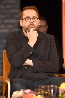 Paul Ronzheimer bei der Aufzeichnung der RB Talkshow 3nach9 im Radio Bremen-Studio. Bremen, 27.02.2026