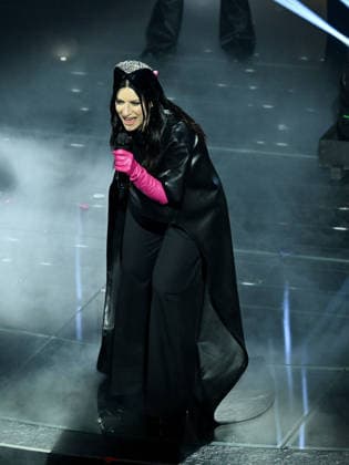 Sanremo, 76th Italian Song Festival. Fourth Night. Pictured: Laura Pausini  Copyright: xMaurizioxD Avanzox xipa-agency.netx xPoolxSanremox02x IPA_Agency_IPA72117368