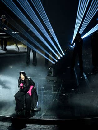 Sanremo, 76th Italian Song Festival. Fourth Night. Pictured: Laura Pausini  Copyright: xMaurizioxD Avanzox xipa-agency.netx xPoolxSanremox02x IPA_Agency_IPA72117373