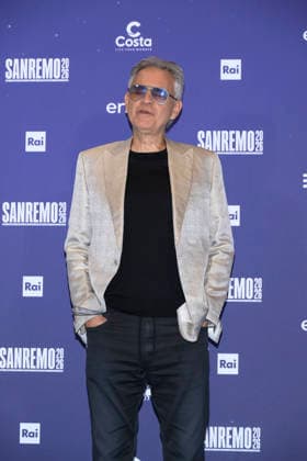 76th Italian Song Festival of Sanremo Photocall Andrea Bocelli and wier Veronica Berti Teatro Aristo Press Room Sanremo, Italy Andrea Bocelli 76th Italian Song Festival of Sanremo Photocall Andrea Bocelli and wier Veronica Berti Teatro Aristo Press Room Sanremo, Italy February 2026 SGPItalia id 134399_058 Not Exclusive  Copyright: xAlfonsoxCatalano SGPx