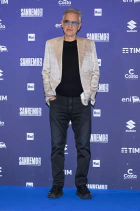 76th Italian Song Festival of Sanremo Photocall Andrea Bocelli and wier Veronica Berti Teatro Aristo Press Room Sanremo, Italy Andrea Bocelli 76th Italian Song Festival of Sanremo Photocall Andrea Bocelli and wier Veronica Berti Teatro Aristo Press Room Sanremo, Italy February 2026 SGPItalia id 134399_058 Not Exclusive  Copyright: xAlfonsoxCatalano SGPx