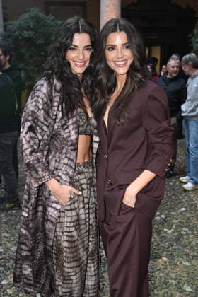 Milan, Milan Women s Fashion Week Fall Winter 2026 27 - Women s Fashion, Fall Winter 2026 27 - Elisabetta Franchi fashion show - arrivals in the photo: guest  Copyright: xSimonaxChiocciax xipa-agency.netx xFotosickix IPA_Agency_IPA72117593