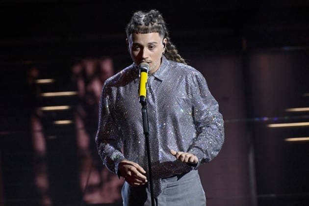February 27, 2026, Sanremo, Rome, Italy: 76th Italian Song Festival. Pictured: Sayf . Sanremo. Italy 26 Feb 2026 Sanremo Italy  - ZUMAa289 20260227_zia_a289_255 Copyright: xMariaxLauraxAntonellix