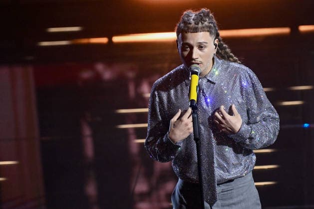 February 27, 2026, Sanremo, Rome, Italy: 76th Italian Song Festival. Pictured: Sayf . Sanremo. Italy 26 Feb 2026 Sanremo Italy  - ZUMAa289 20260227_zia_a289_253 Copyright: xMariaxLauraxAntonellix