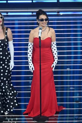 Sanremo, 76th Italian Song Festival - fourth evening. Pictured is Elettra Lamborghini.  Copyright: xAlbertoxTerenghix xPoolxSanremox02x xipa-agency.netx xPoolxSanremox02x IPA_Agency_IPA72118428