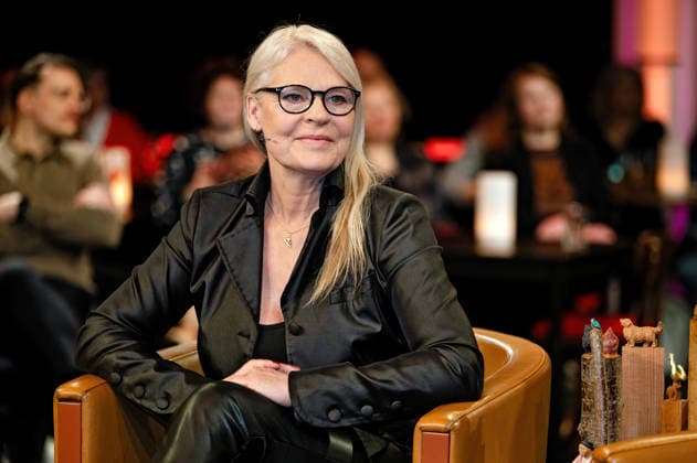 MDR - Riverboat. Eisschnelllauf-Legende Gunda Niemann-Stirnemann anläßlich der Aufzeichnung der MDR - Talkshow Riverboat am 27.02.2026 in der Mediacity Leipzig. 20260227ADO0014