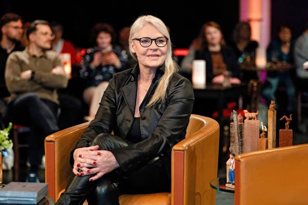 MDR - Riverboat. Eisschnelllauf-Legende Gunda Niemann-Stirnemann anläßlich der Aufzeichnung der MDR - Talkshow Riverboat am 27.02.2026 in der Mediacity Leipzig. 20260227ADO0015
