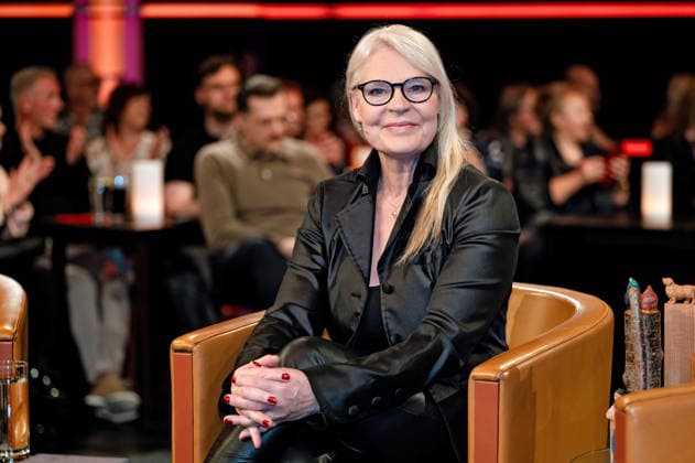 MDR - Riverboat. Eisschnelllauf-Legende Gunda Niemann-Stirnemann anläßlich der Aufzeichnung der MDR - Talkshow Riverboat am 27.02.2026 in der Mediacity Leipzig. 20260227ADO0018