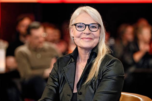 MDR - Riverboat. Eisschnelllauf-Legende Gunda Niemann-Stirnemann anläßlich der Aufzeichnung der MDR - Talkshow Riverboat am 27.02.2026 in der Mediacity Leipzig. 20260227ADO0021