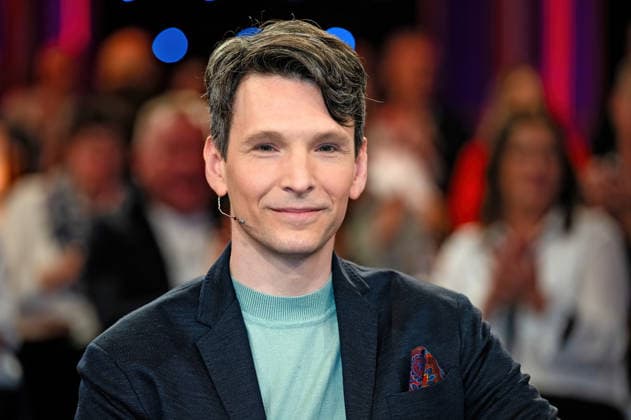 MDR - Riverboat. Schauspieler Sabin Tambrea anläßlich der Aufzeichnung der MDR - Talkshow Riverboat am 27.02.2026 in der Mediacity Leipzig. 20260227ADO0032