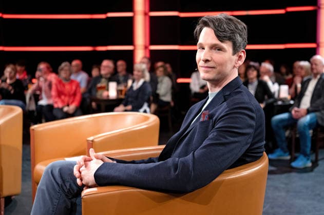 MDR - Riverboat. Schauspieler Sabin Tambrea anläßlich der Aufzeichnung der MDR - Talkshow Riverboat am 27.02.2026 in der Mediacity Leipzig. 20260227ADO0043