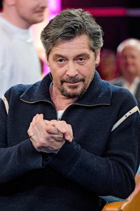MDR - Riverboat. Schauspieler Fritz Karl anläßlich der Aufzeichnung der MDR - Talkshow Riverboat am 27.02.2026 in der Mediacity Leipzig. 20260227ADO00472