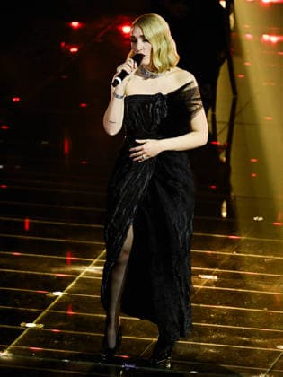 Sanremo, 76th Italian Song Festival. Fourth Evening. Pictured: Mara Sattei  Copyright: xMaurizioxD Avanzox xipa-agency.netx xPoolxSanremox02x IPA_Agency_IPA72119452