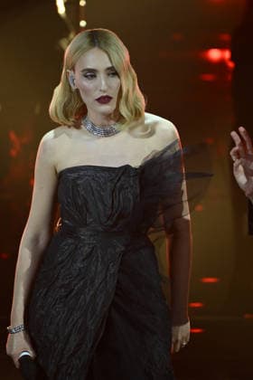 Sanremo, 76th Italian Song Festival - fourth evening. In the photo: Mara Sattei  Copyright: xAlbertoxTerenghix xPoolxSanremox02x xipa-agency.netx xPoolxSanremox02x IPA_Agency_IPA72119514