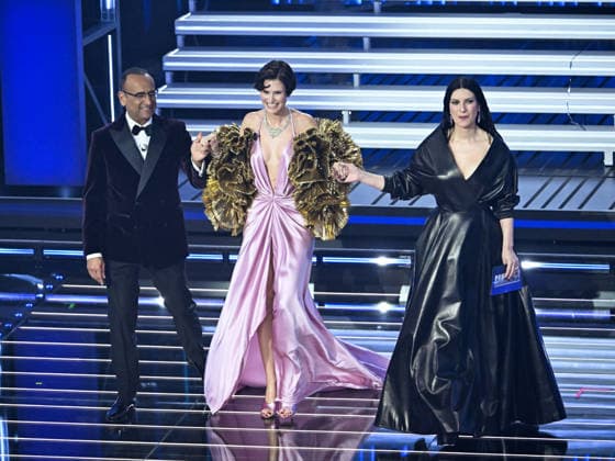 Sanremo, 76th Italian Song Festival. Fourth Evening. Pictured: Bianca Balti  Copyright: xMaurizioxD Avanzox xipa-agency.netx xPoolxSanremox02x IPA_Agency_IPA72120639