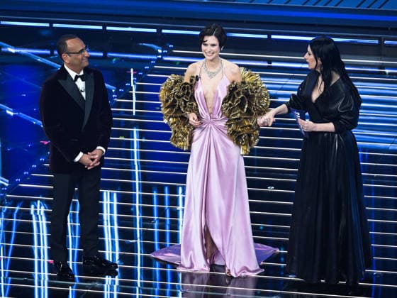 Sanremo, 76th Italian Song Festival. Fourth Evening. Pictured: Bianca Balti  Copyright: xMaurizioxD Avanzox xipa-agency.netx xPoolxSanremox02x IPA_Agency_IPA72120658