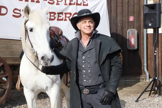 Präsentation des neuen Karl May Casts - Das Tal des Todes Florian Fitz, Präsentation des neuen Karl May Casts Das Tal des Todes, Bad Segeberg, 27.02.2026 Copyright: xEventpressxBecherx
