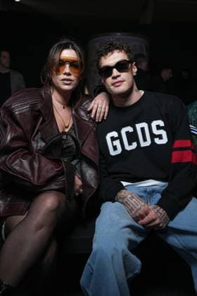 Milan, Milan Women s Fashion Week: Fall Winter 2026 27 - Women s Fashion, Fall Winter 2026 27 - GCDS fashion show - front raw in the photo: Emma Marrone Blanco  Copyright: xRiccardoxGiordanox xipa-agency.netx xRiccardoxGIordanox IPA_Agency_IPA72122939
