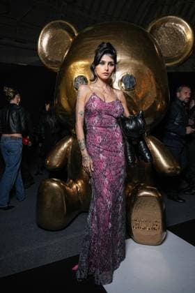 Milan, Milan Women s Fashion Week: Fall Winter 2026 27 - Women s Fashion, Fall Winter 2026 27 - GCDS fashion show - front raw in the photo: Mia Khalifa  Copyright: xRiccardoxGiordanox xipa-agency.netx xRiccardoxGIordanox IPA_Agency_IPA72123076