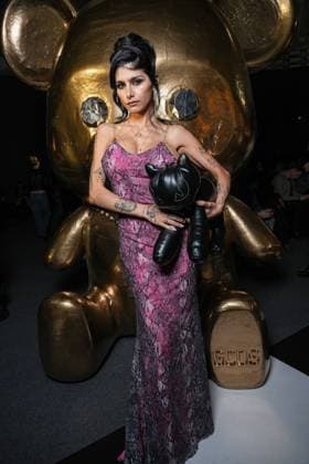 Milan, Milan Women s Fashion Week: Fall Winter 2026 27 - Women s Fashion, Fall Winter 2026 27 - GCDS fashion show - front raw in the photo: Mia Khalifa  Copyright: xRiccardoxGiordanox xipa-agency.netx xRiccardoxGIordanox IPA_Agency_IPA72123089