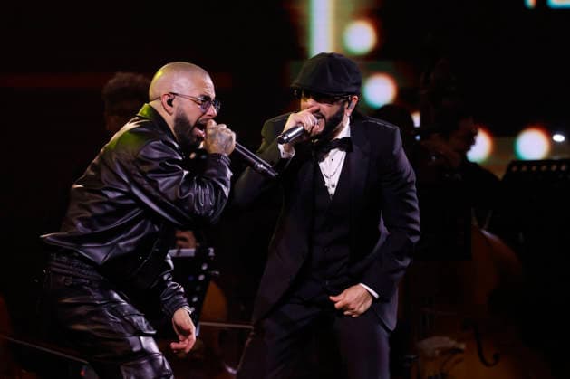 Vina del Mar, February 26, 2026 Singer Yandel performs with his show Yandel Sinfonico on the fifth night of the Vina del Mar Festival 2026 Sebastian Cisternas Aton Chile, Vina del Mar Chile Aton 1129341  Copyright: SEBASTIANxCISTERNAS xATONxCHILE