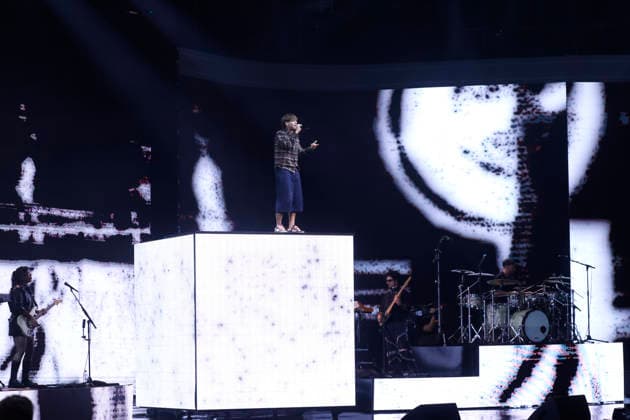 Vina del Mar, February 27, 2026 Singer Paulo Londra during his performance at the sixth night of the Vina del Mar Festival 2026 Sebastian Cisternas Aton Chile, Vina del Mar Chile Aton 1129386  Copyright: SEBASTIANxCISTERNAS xATONxCHILE