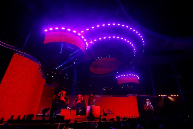 Vina del Mar, February 27, 2026 Singer Paulo Londra during his performance at the sixth night of the Vina del Mar Festival 2026 Sebastian Cisternas Aton Chile, Vina del Mar Chile Aton 1129459  Copyright: SEBASTIANxCISTERNAS xATONxCHILE