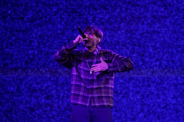 Vina del Mar, February 27, 2026 Singer Paulo Londra during his performance at the sixth night of the Vina del Mar Festival 2026 Sebastian Cisternas Aton Chile, Vina del Mar Chile Aton 1129464  Copyright: SEBASTIANxCISTERNAS xATONxCHILE