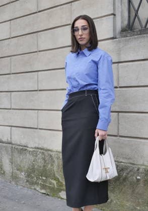 Milan, Milan Women s Fashion Week Fall Winter 2026 27 - Women s Fashion, Fall Winter 2026 27 - Tods fashion show - arrivals In the photo: Guest  Copyright: xLucaxPontix xipa-agency.netx xx IPA_Agency_IPA72130305