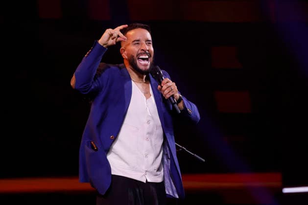 Vina del Mar, February 27, 2026 Comedian Santiago Endara, with his character Pastor Rocha, during his performance at the sixth night of the Vina del Mar 2026 Festival Sebastian Cisternas Aton Chile, Vina del Mar Chile Aton 1129483  Copyright: SEBASTIANxCISTERNAS xATONxCHILE
