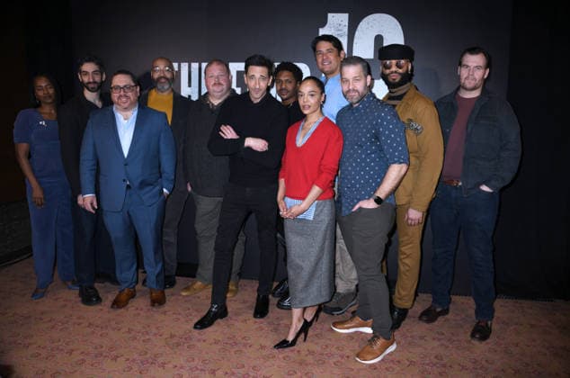 February 27, 2026, New York, Ny, United States: Adrien Brody and Tessa Thompson attend The Fear of 13 Broadway Press Event. Held at James Earl Jones Theatre in New York. Zuma Press February 27, 2026 New York United States - ZUMAp281 20260227_zea_p281_074 Copyright: xPhotoxImagexPressx