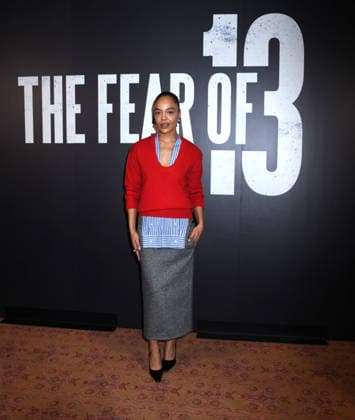 February 27, 2026, New York, Ny, United States: Tessa Thompson attends The Fear of 13 Broadway Press Event. Held at James Earl Jones Theatre in New York. Zuma Press February 27, 2026 New York United States  - ZUMAp281 20260227_zea_p281_105 Copyright: xPhotoxImagexPressx