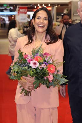 Bettina Zimmermann beim Pre-Shopping Event im neuen XXXLutz Möbelhaus Rangsdorf. Rangsdorf, 27.02.2026