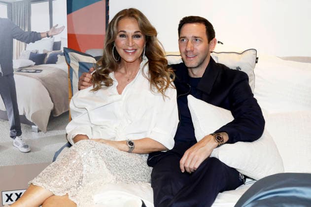 Caroline Beil und Marcel Remus beim Pre-Shopping Event im neuen XXXLutz Möbelhaus Rangsdorf. Rangsdorf, 27.02.2026