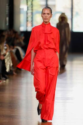 SA SU PHI - runway - Milan Fashion Week - Womenswear Fall Winter 2026 2027 MILAN, ITALY - FEBRUARY 27: a model walks the runway of Sa Su Phi fashion show during the Milan Fashion Week - Womenswear Fall Winter 2026 2027 on February 27, 2026 in Milan, Italy. Photo by Marco Piovanotto Abacapress.com  Copyright: xPiovanottoxMarco ABACAx